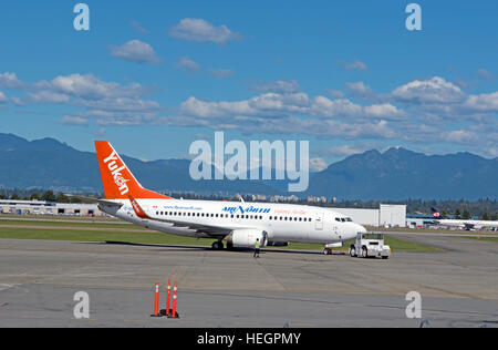 Nord Yukon Territorien Flug am Flughafen Süd Vancouver, BC. Kanada.  SCO 11.285. Stockfoto