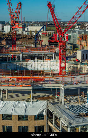 BBC Television Centre Sanierung. Stockfoto