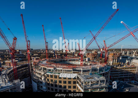 BBC Television Centre Sanierung. Stockfoto