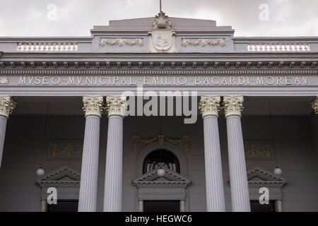 Das Museo Emilio Bacardi Moreau Gebäude, Santiago De Cuba, Kuba Stockfoto