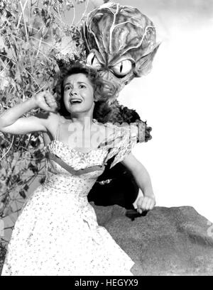 INVASION OF THE SAUCER MEN (aka Invasion von den Kreaturen der Hölle) 1957 AIP Sci-Fi-Film mit Gloria Castillo Stockfoto