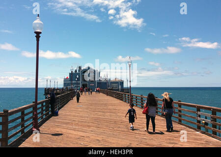 Oceanside Pier, Oceanside, Kalifornien, USA Stockfoto