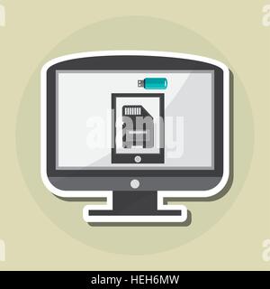 Social-Media-Design, Vektor-illustration Stock Vektor