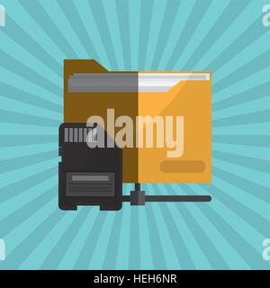 Social-Media-Design, Vektor-illustration Stock Vektor