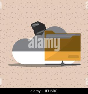 Social-Media-Design, Vektor-illustration Stock Vektor