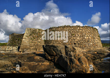 Cao-Festung (Gelfa) in Vila Praia de Ancora, Portugal Stockfoto