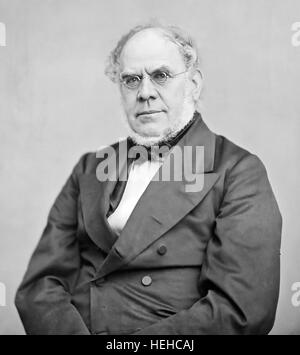 HORATIO ALLEN (1802-1889) US-amerikanischer Bauingenieur über 1860. Foto Matthew Brady Stockfoto