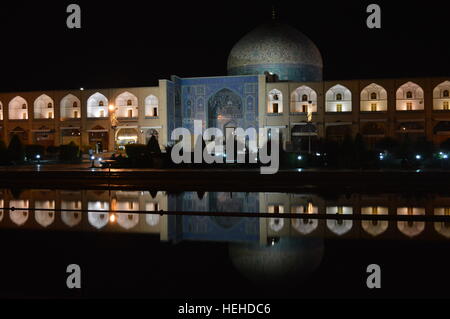 Scheich Lotf Allah Moschee Imam Platz, Isfahan, Iran Stockfoto