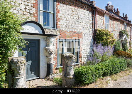 Zeit auf dem Land, Burnham Overy Stadt, Norfolk, England, Vereinigtes Königreich Stockfoto