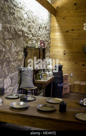 Mess Hall am Fort Concho in San Angelo, Texas Stockfoto