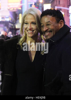 New York, USA. 22. Dezember 2016. Produktionsltg Conway auf Good Morning America in New York Cty am 22. Dezember 2016. Bildnachweis: MediaPunch Inc/Alamy Live-Nachrichten Stockfoto