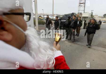 Bethlehem, Westjordanland, Palästinensische Gebiete. 23. Dezember 2016. Bildnachweis: ZUMA Press, Inc./Alamy Live-Nachrichten Stockfoto