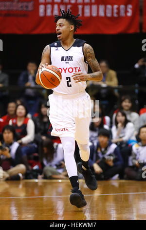 Diante Garret (Alvark), 23. Dezember 2016 - Basketball: 2016 / 17 B.LEAGUE erste Liga-match zwischen Kawasaki Brave Thunders 87-70 Alvark Tokyo-Team im Todoroki Arena in Kanagawa, Japan.  (Foto von Sho Tamura/AFLO SPORT) Stockfoto