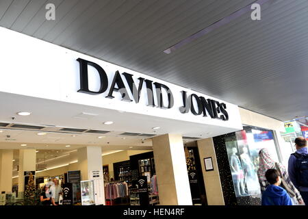 David Jones australischen großen Einzelhändler in Melbourne CBD Victoria Australien Stockfoto