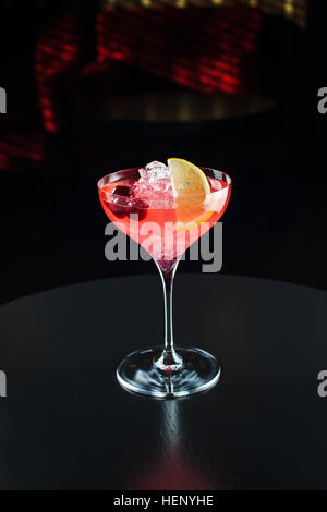 Frozen Strawberry Margarita cocktail Stockfoto