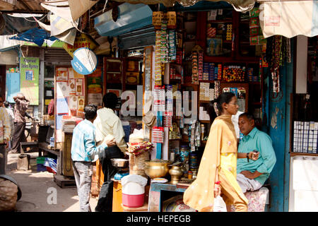 Chandni Chowk Markt Stockfoto