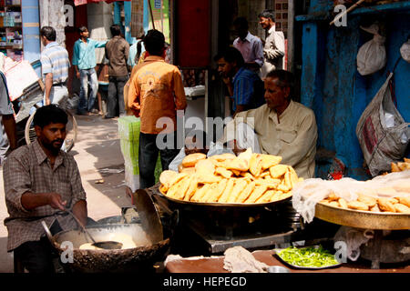 Chandni Chowk Markt Stockfoto