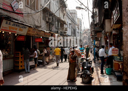 Chandni Chowk Markt Stockfoto