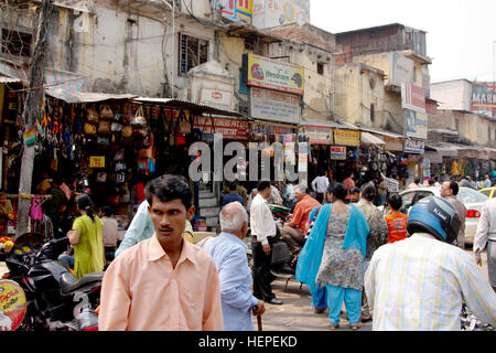 Chandni Chowk Markt Stockfoto
