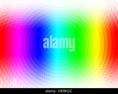 Vektor-Komposition mit Gitter, Fliesen, Farbverlauf Stock Vektor