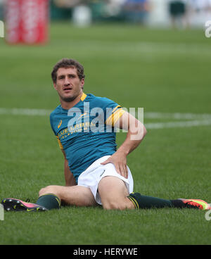 DURBAN, Südafrika - Oktober 08: Johan Goosen in Südafrika während der Rugby Championship Match zwischen Südafrika und Neuseeland auf Wachstum Stockfoto