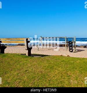 Bewegungsunschärfe in Südafrika Himmel Ozean Tsitsikamma Naturschutzgebiet Natur und Strand Stockfoto