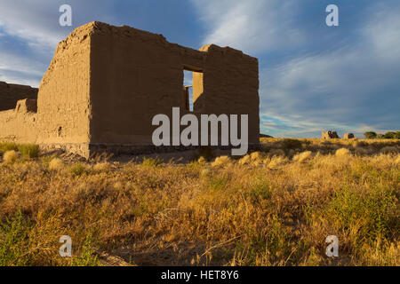 Fort Churchill, Nevada, USA, sind die Reste der United States Army Fort und Waystation auf der Pony-Express-Spur Stockfoto