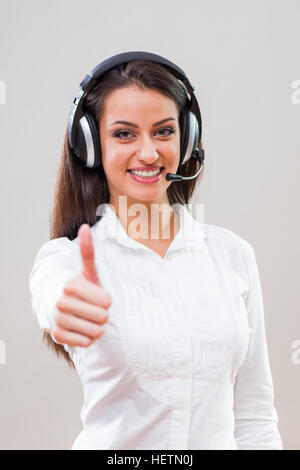 Junge Geschäftsfrau. Stockfoto