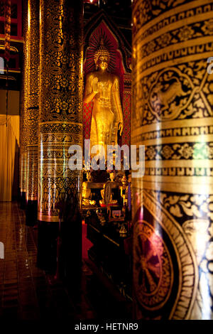 Wat Phan Tao in Chiang Mai Stockfoto