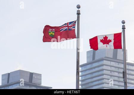 Toronto ist die bevölkerungsreichste Stadt in Kanada, die Hauptstadt der Provinz Ontario und dem Zentrum von der Greater Toronto Area, die Stockfoto