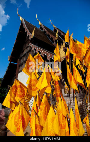 Wat Phan Tao in Chiang Mai Stockfoto