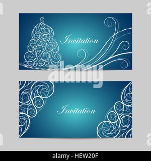 Reihe von Bannern, horizontale Stock Vektor