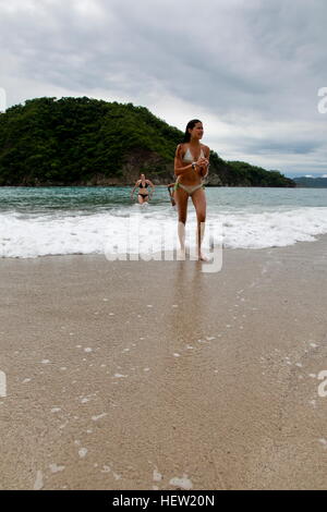 Öko-Abenteuer in Costa Rica Stockfoto