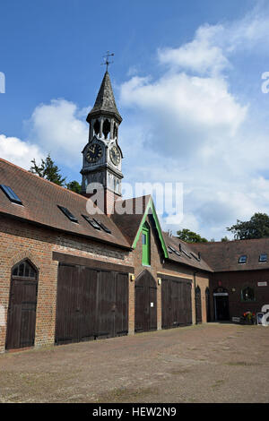 Clocktower und Tea Room Eingang Stockfoto