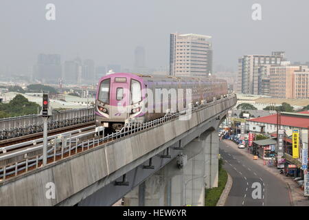 Taoyuan International Airport Access MRT-System Stockfoto