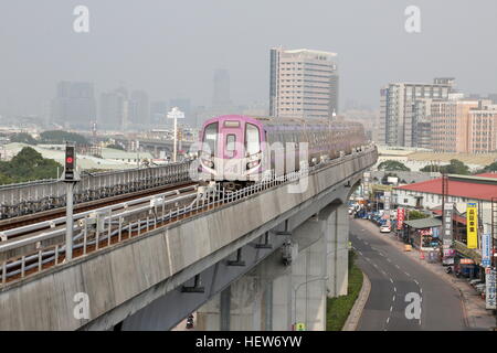 Taoyuan International Airport Access MRT-System Stockfoto