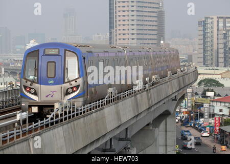 Taoyuan International Airport Access MRT-System Stockfoto