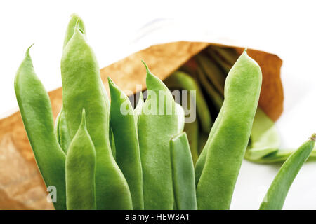 Grüne Bohnen Stockfoto