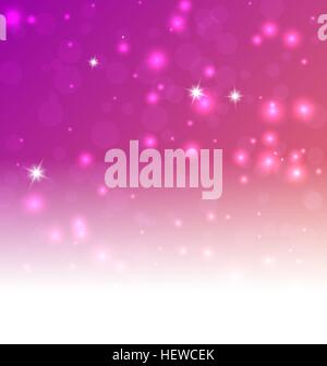 Rose rot Hintergrund - Vektor-Illustration, Grafik-Design nützlich für Ihr Design. Rose hellrot abstrakte Weihnachten Hintergrund mit weißen Schneeflocken. Stock Vektor