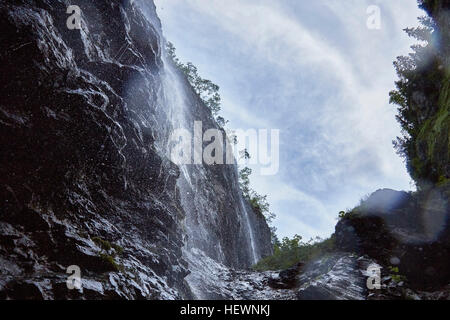 Höllental, Zugspitze, Garmisch-Partenkirchen, Bayern, Deutschland Stockfoto
