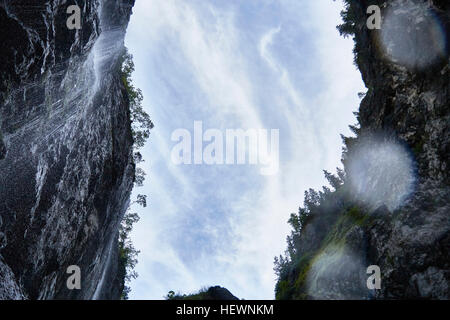 Höllental, Zugspitze, Garmisch-Partenkirchen, Bayern, Deutschland Stockfoto