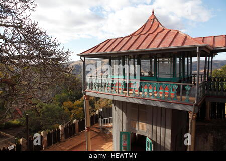 Queen es Apartments im königlichen Palast in Ambohimanga Stockfoto