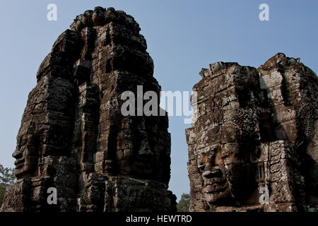 Die Hauptstadt Angkor Stockfoto