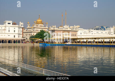 Architektur und Sehenswertes der Stadt Amritsar in Indien, ein Bau, Amritsar, Architektur, Kunst, Indien Stockfoto