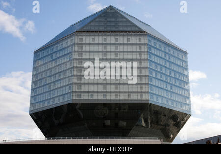 Nationalbibliothek, Minsk, Belarus Stockfoto