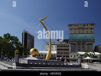 Ication (,), Bandar Seri Begawan, Brunei, Brunei Heritage Tour, Brunei Sightseeing Stockfoto