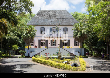 National History Museum in Mahebourg, Mauritius Stockfoto