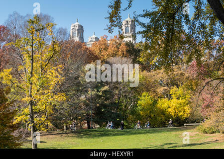 Beresford Wohnungen Gebäude vom Central Park, New York Stockfoto