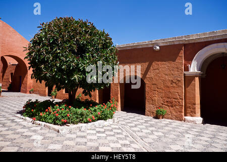 Monasterio de Santa Catalina Arequipa, Peru, Monastery Santa Catalina Stockfoto