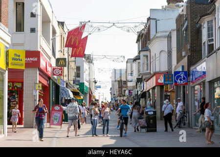 Fußgängerzone High Street, Margate, Kent, England, Vereinigtes Königreich Stockfoto